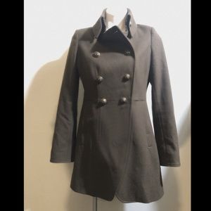 Worthington Army Green Military Coat